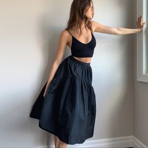 NWT Aritzia Fantasy Skirt - black